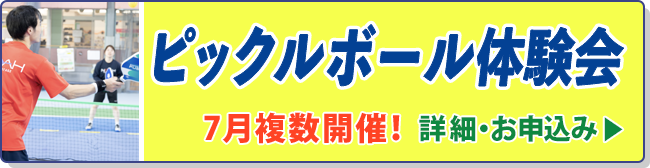 ピックルボール体験会