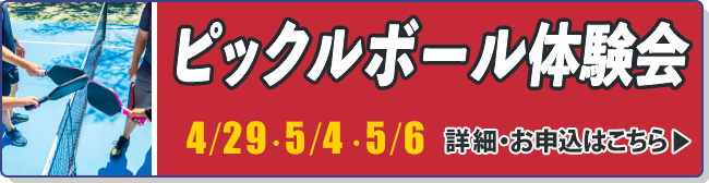 ピックルボール体験会